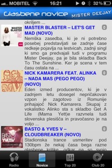 Mister Deejay iPhone App 2